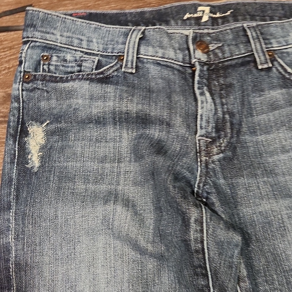 ❤️ 7 FOR ALL MANKIND Y2K VINTAGE BOOTCUT JEANS, 8 (29) - Picture 14 of 15